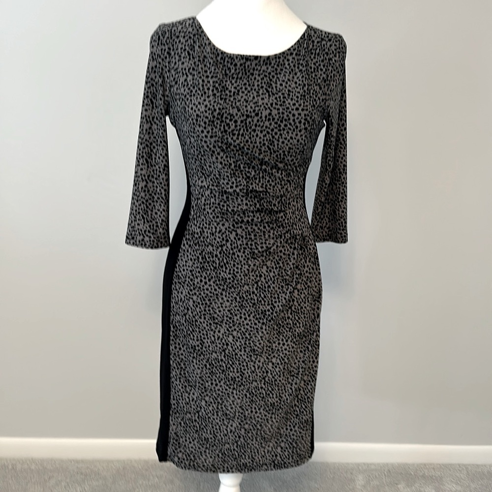Lauren Ralph Lauren ANIMAL PRINT  DRESS  SIZE 2